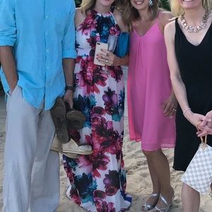 Eliza J- Size 4 Floral Maxi